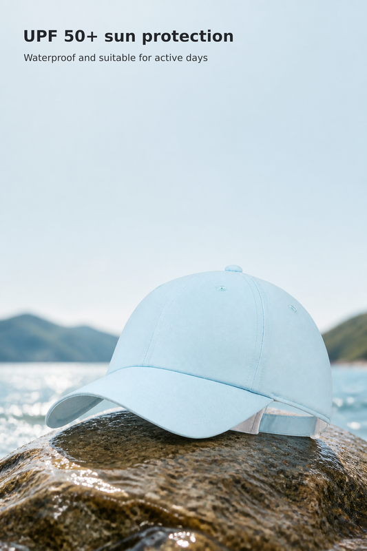 Kids’ Lightweight UPF 50+ Water-Resistant Sports Cap